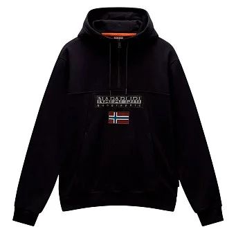 Толстовка Napapijri Burgee HZH 2.0 Black